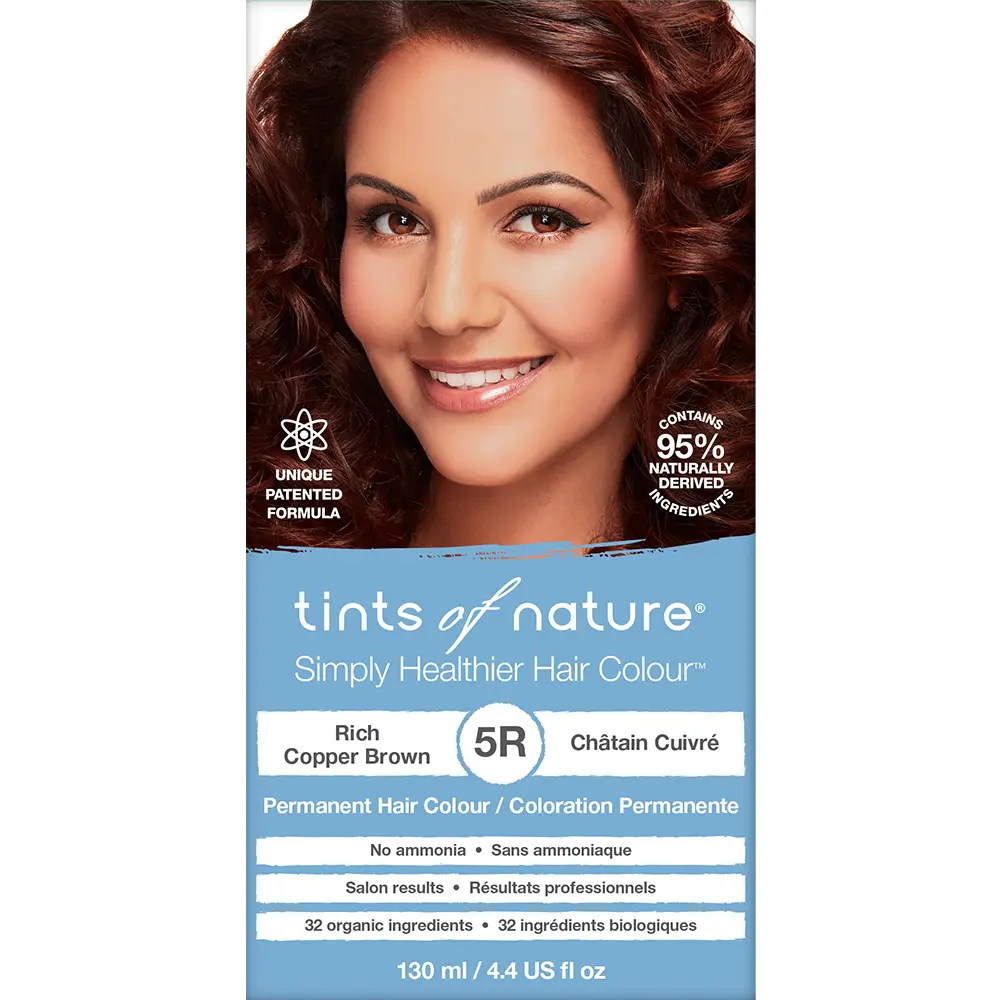 5R Rich Copper Brown Permanent Hair Dye