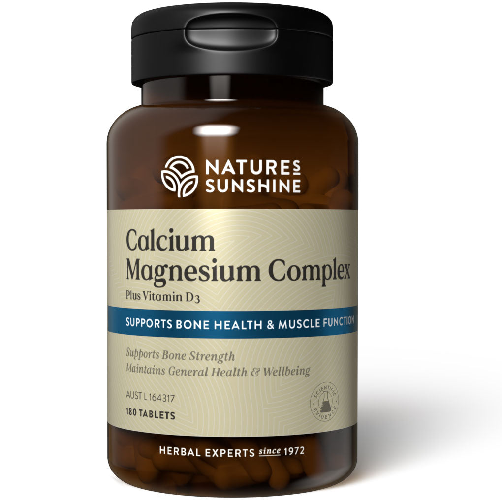 Bottle of Nature's Sunshine Calcium Magnesium Complex