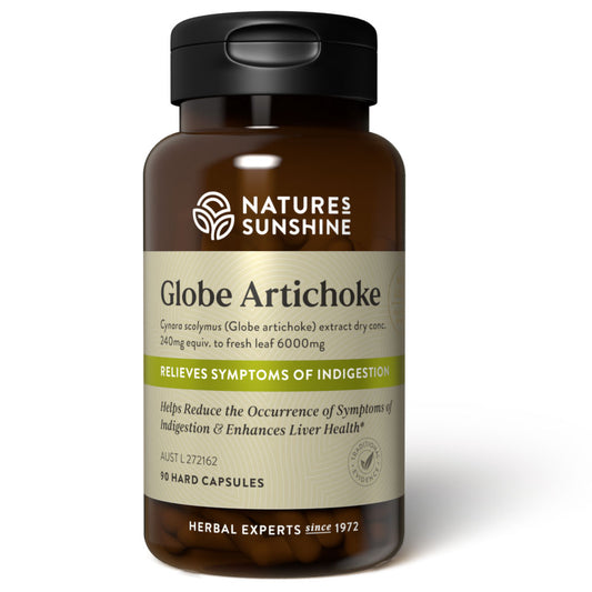 Bottle of Nature's Sunshine Globe Artichoke