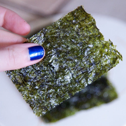Healthy Eating - 8 Minute Seaweed Chips
