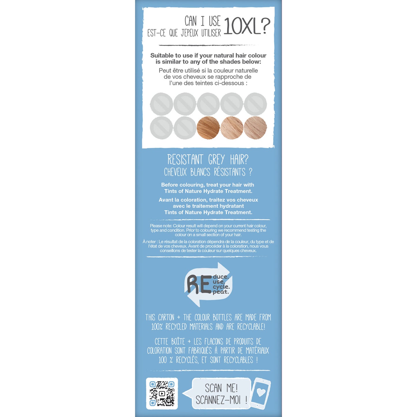 10XL Extra Light Blonde Permanent Hair Dye