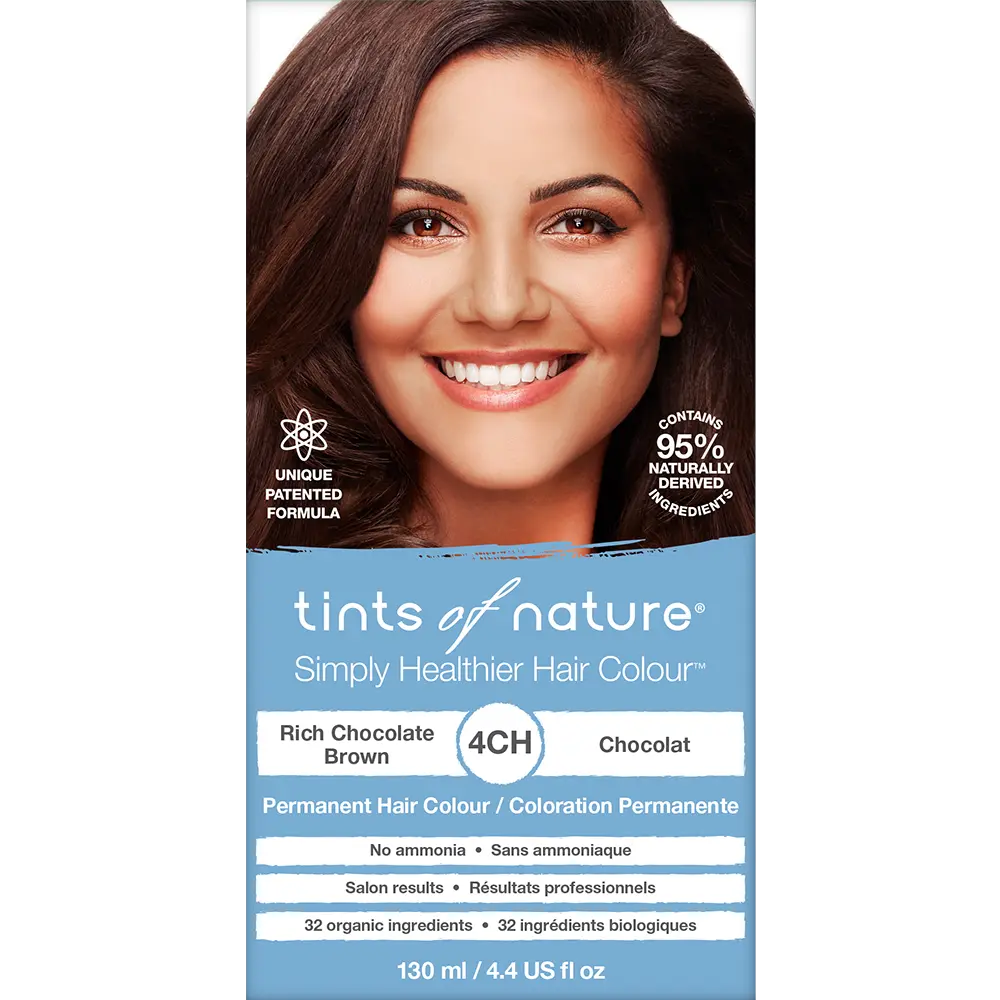 4CH Rich Chocolate Brown Permanent Hair Dye