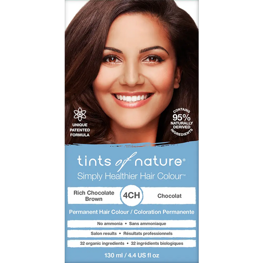 4CH Rich Chocolate Brown Permanent Hair Dye