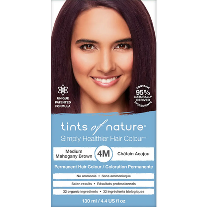 4M Medium Mahogany Brown Permanent Hair Dye