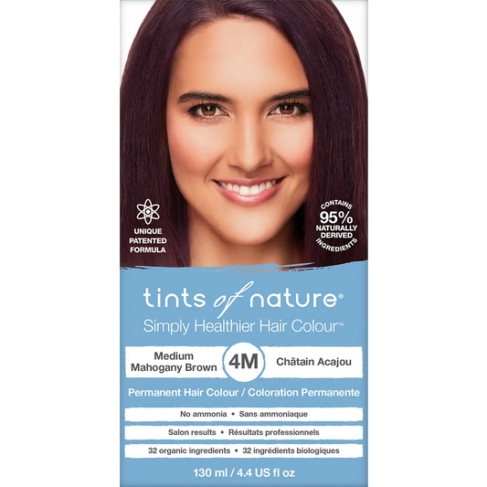 4M Medium Mahogany Brown Permanent Hair Dye