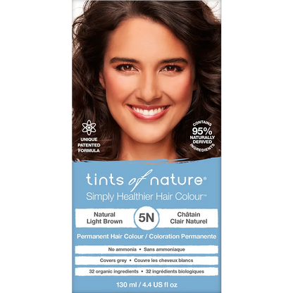 5N Natural Light Brown Permanent Hair Dye