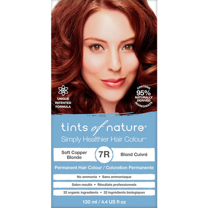 7R Soft Copper Blonde Permanent Hair Dye