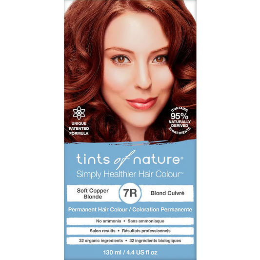 7R Soft Copper Blonde Permanent Hair Dye
