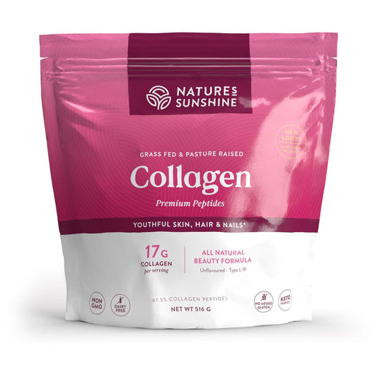 Bag of Nature's Sunshine Collagen Premium Peptides