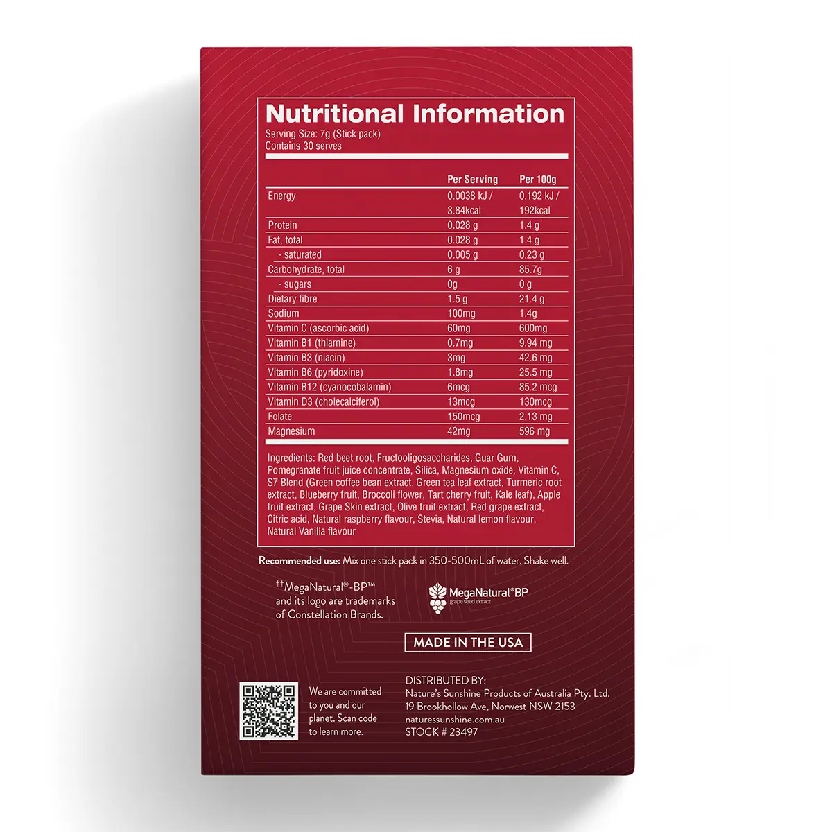 Power Beets Superfood Performance Booster