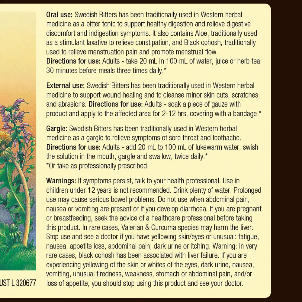 Swedish Bitters Tincture