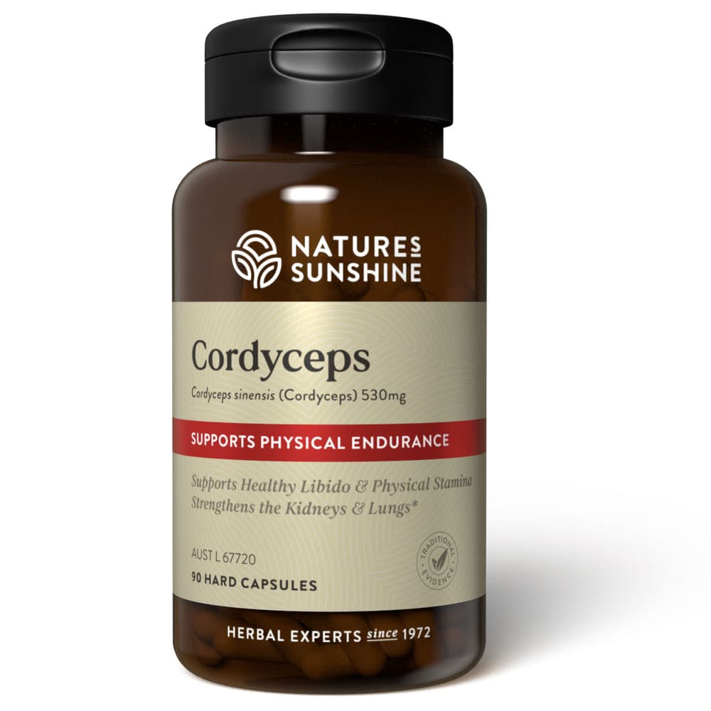 Bottle of Nature's Sunshine Cordyceps