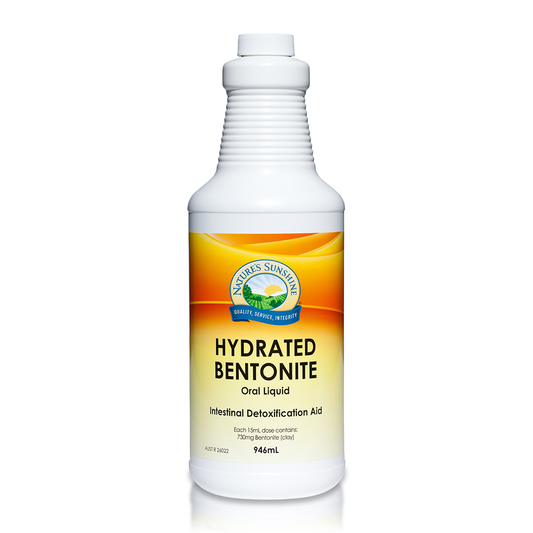 Bottle of Nature's Sunshine Hydrated Bentonite