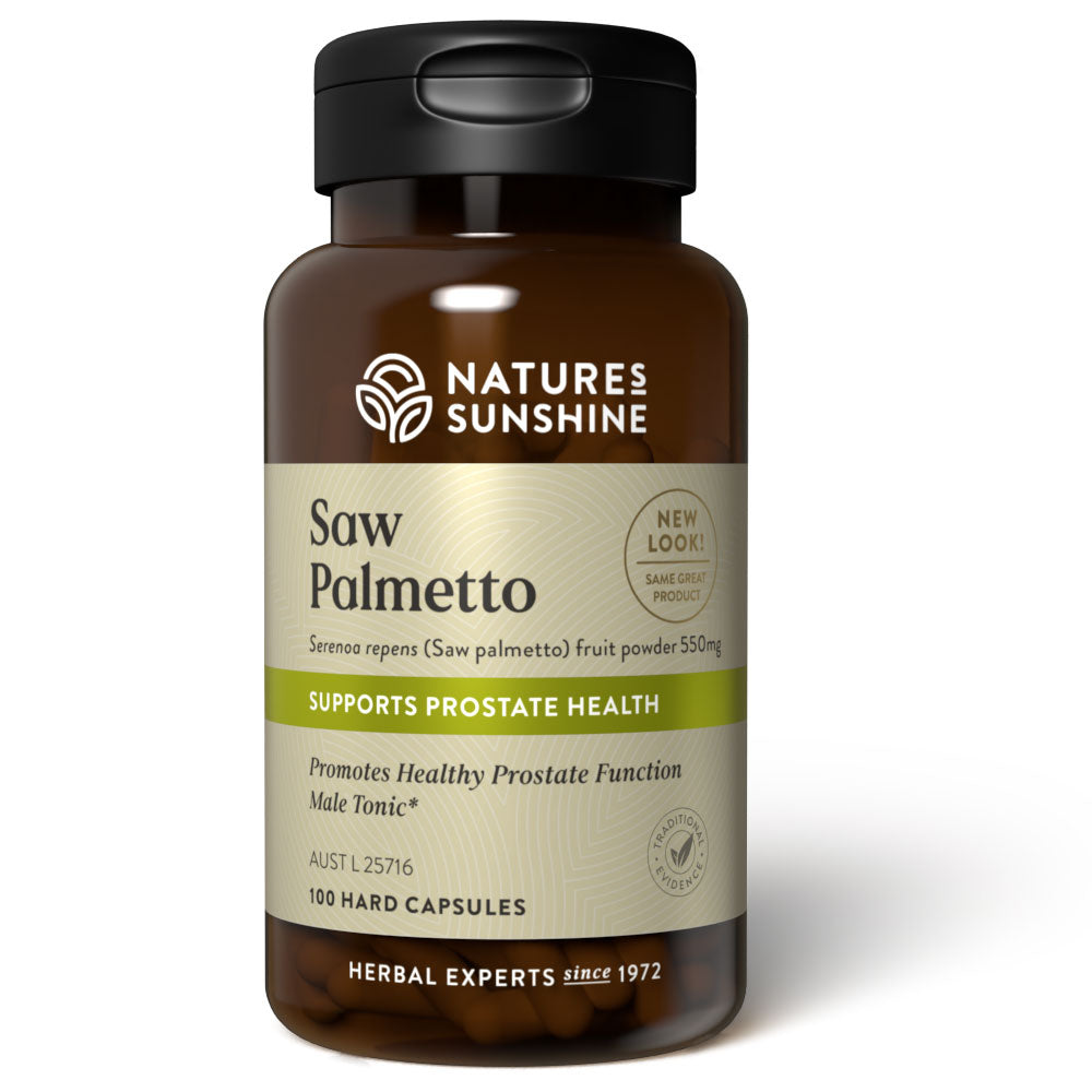 Bottle of Nature's Sunshine Saw Palmetto