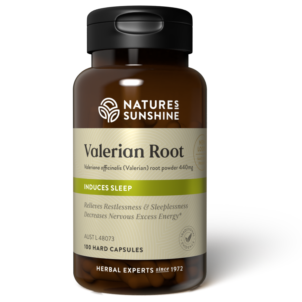 Bottle of Nature's Sunshine Valerian Root